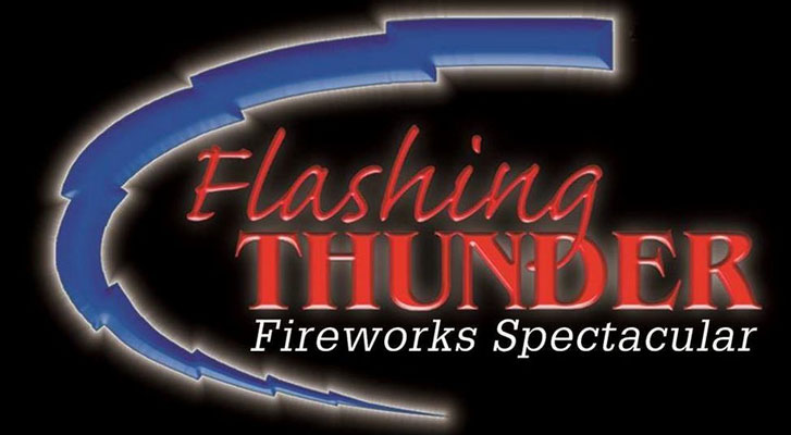 Flashing Thunder Fireworks Spectacular Logo