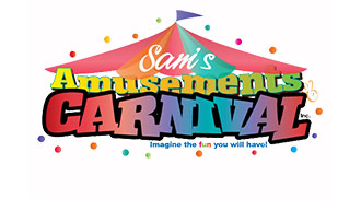 Sam's Amusements Carnival Logo