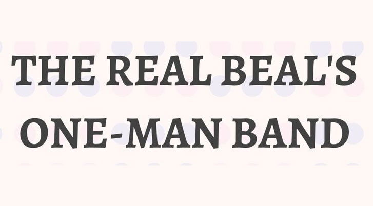 The Real Beal's One-Man Band Logo