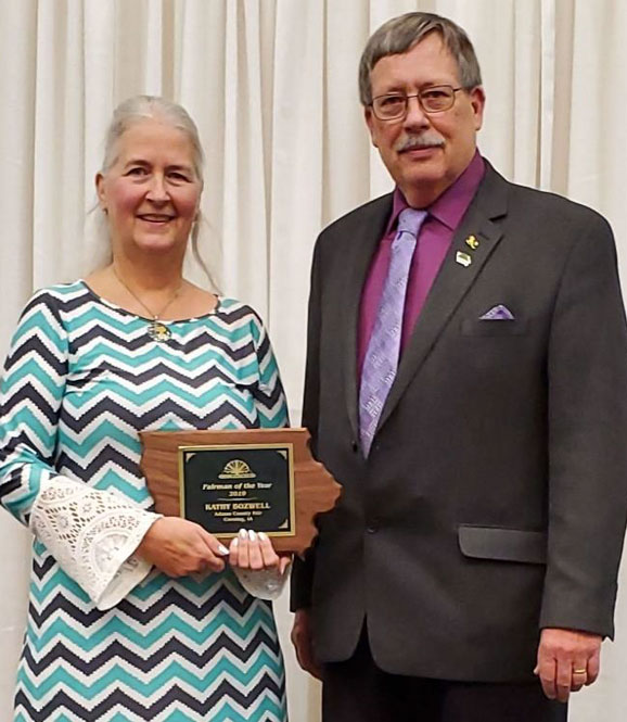 2019 Fair Person of the Year Kathy Bozwell