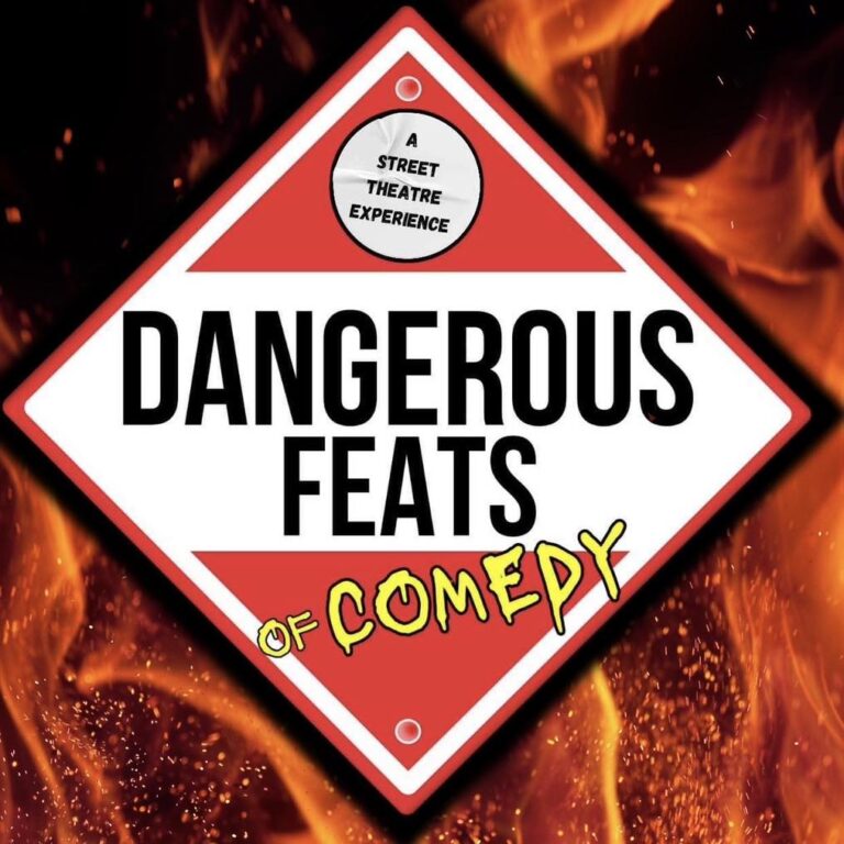 Dangerous Feats of Comedy logo